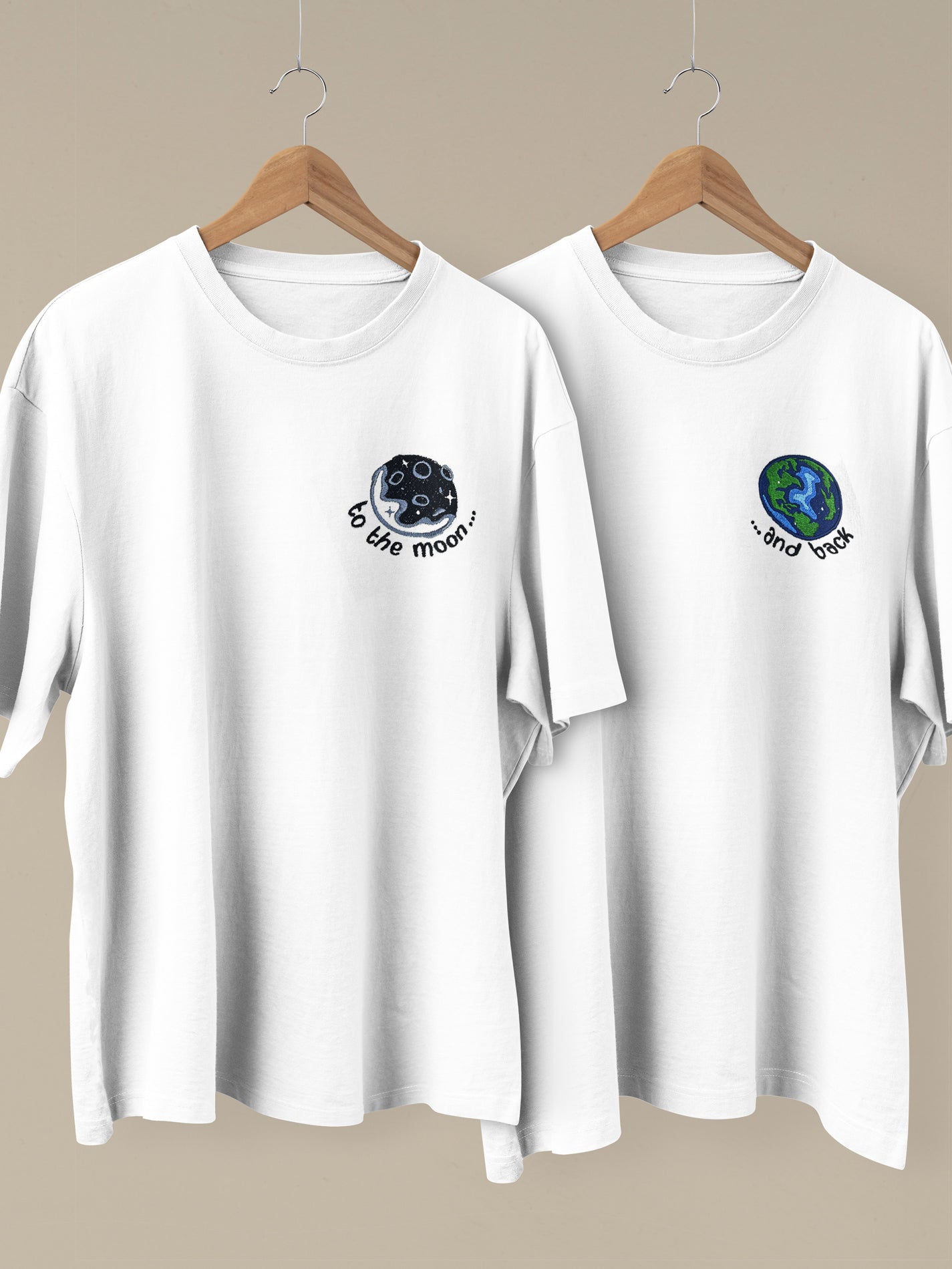 Tricou To The Moon...And Back Cartoon