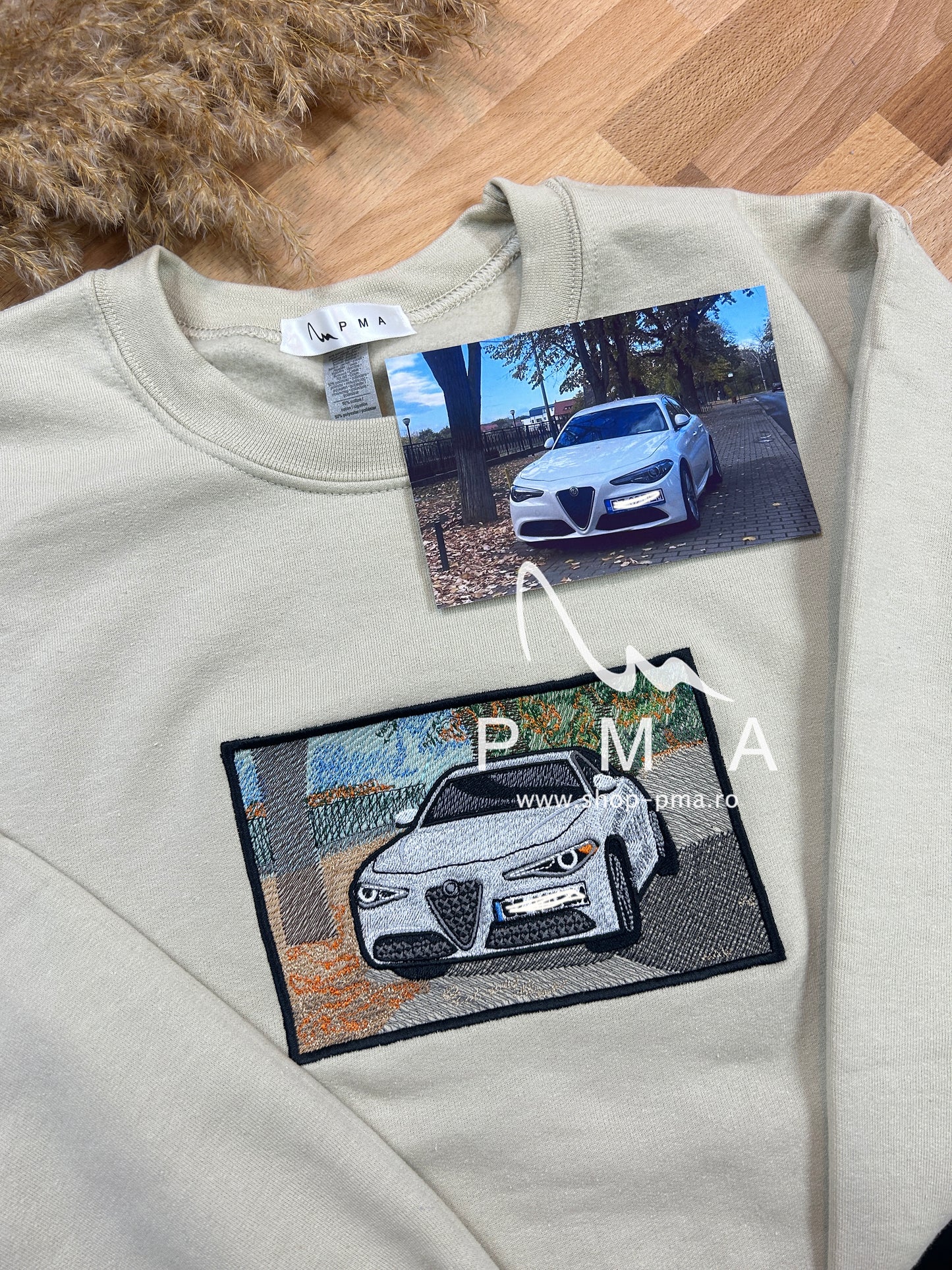 Tricou/Hanorac/Bluza cu masina/motocicleta personalizat/a dupa fotografie