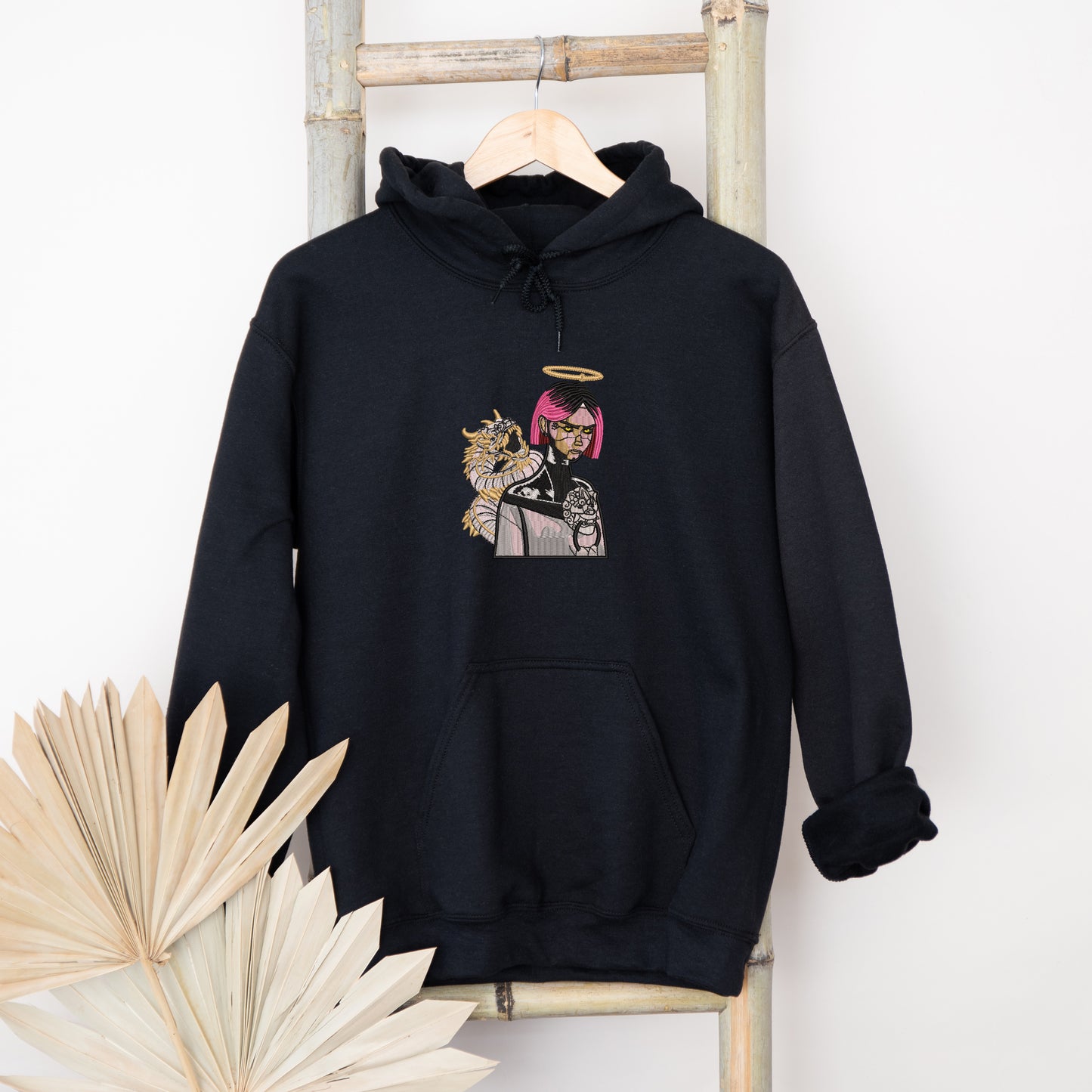 Hanorac/Bluza CYBORG GIRL WITH DRAGON