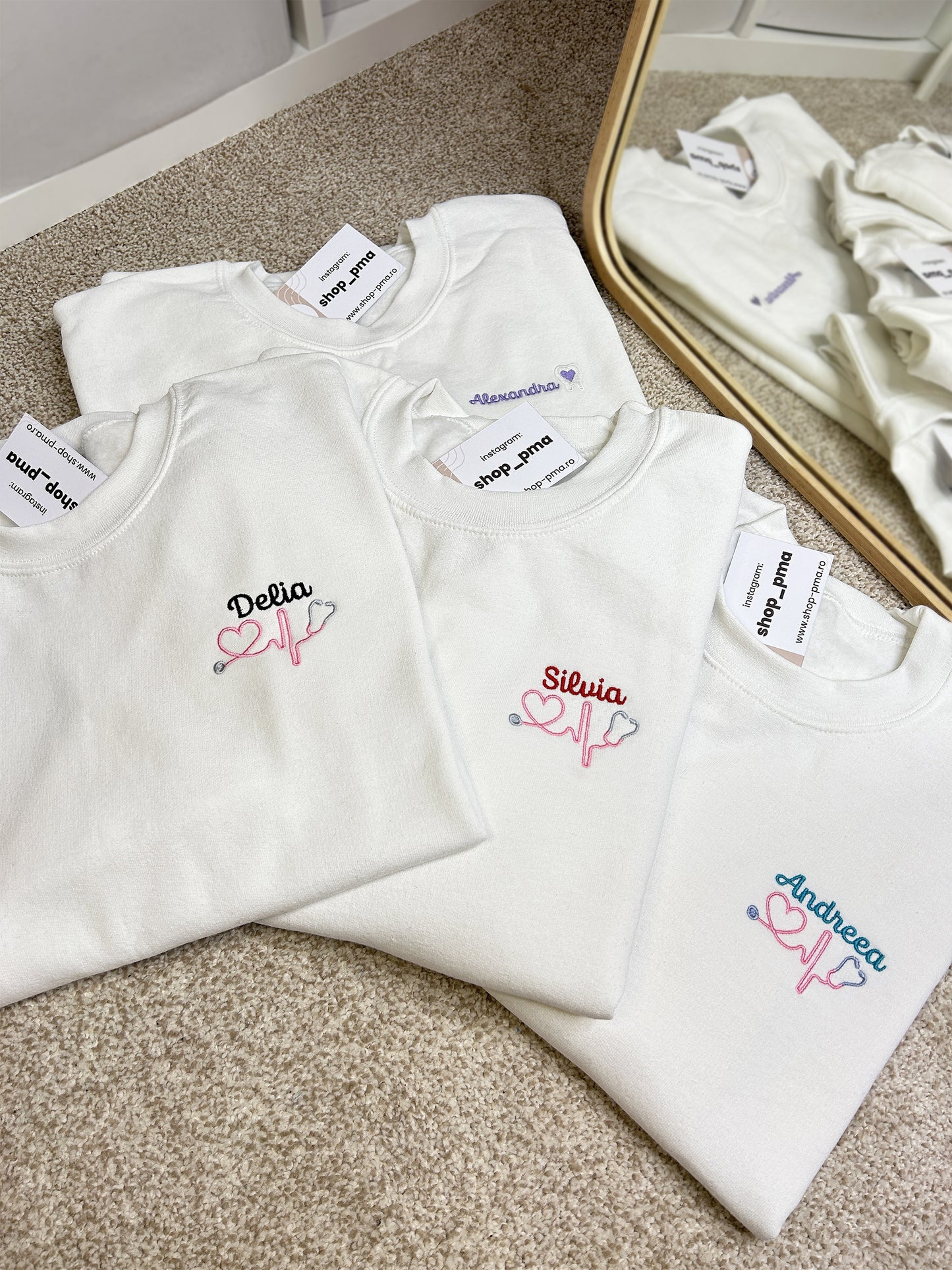 Hanorac/bluza/tricou personalizat asistent medical, doctor, farmacist
