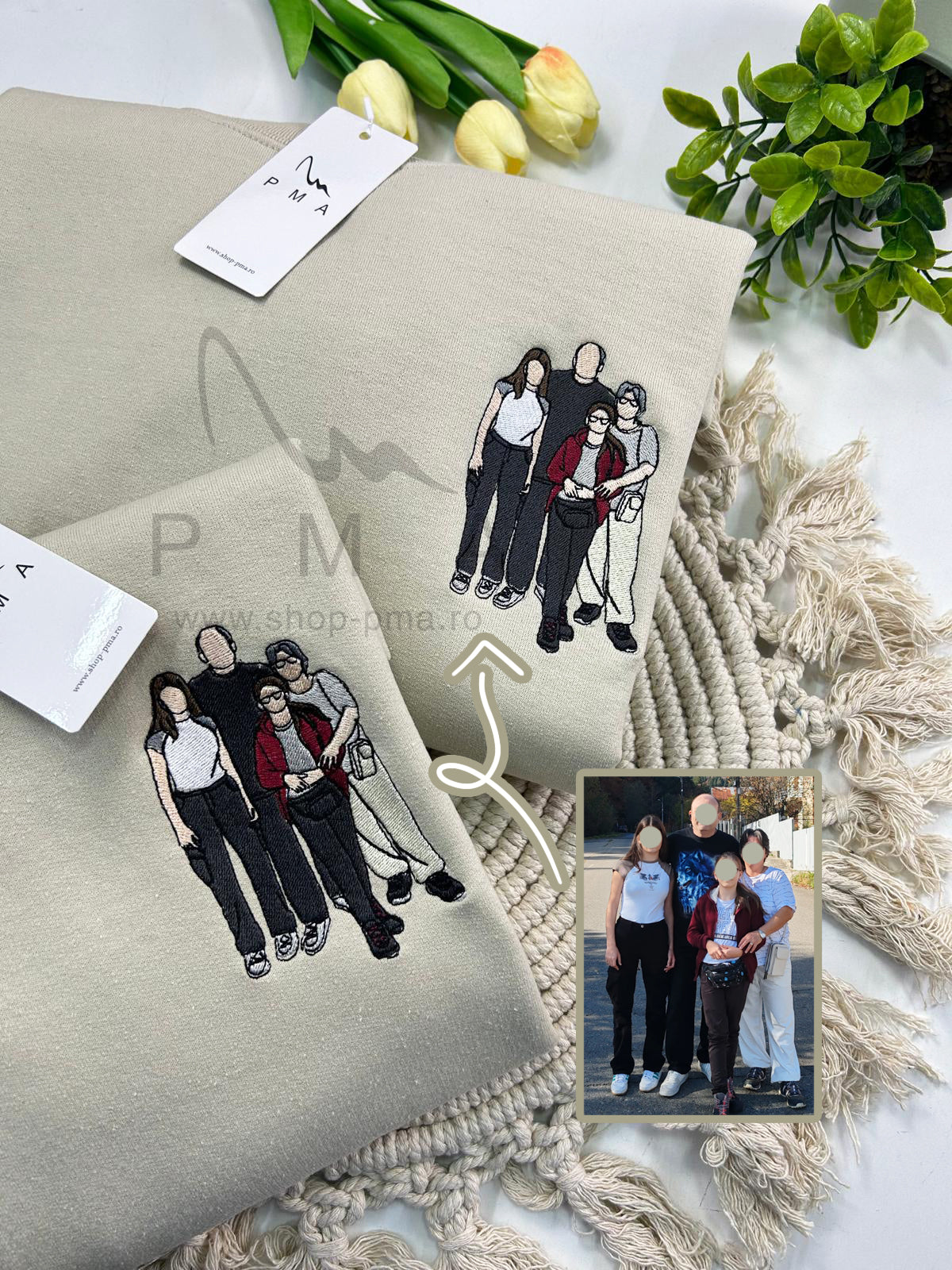 Tricou/Bluza/Hanorac personalizat color dupa fotografie cu personaje