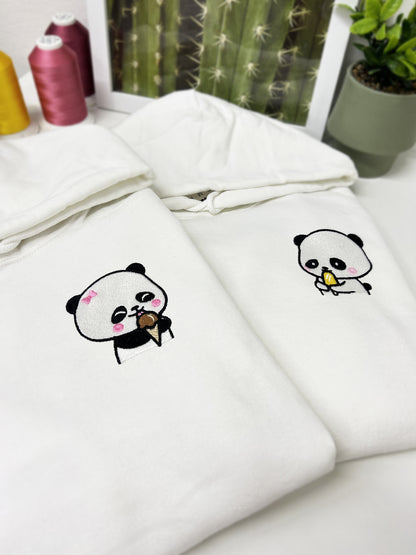 Set cuplu Summer Panda Love