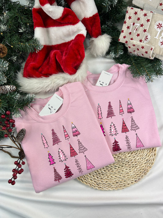 Hanorac/ Bluza/ Tricou printat Festive Pink