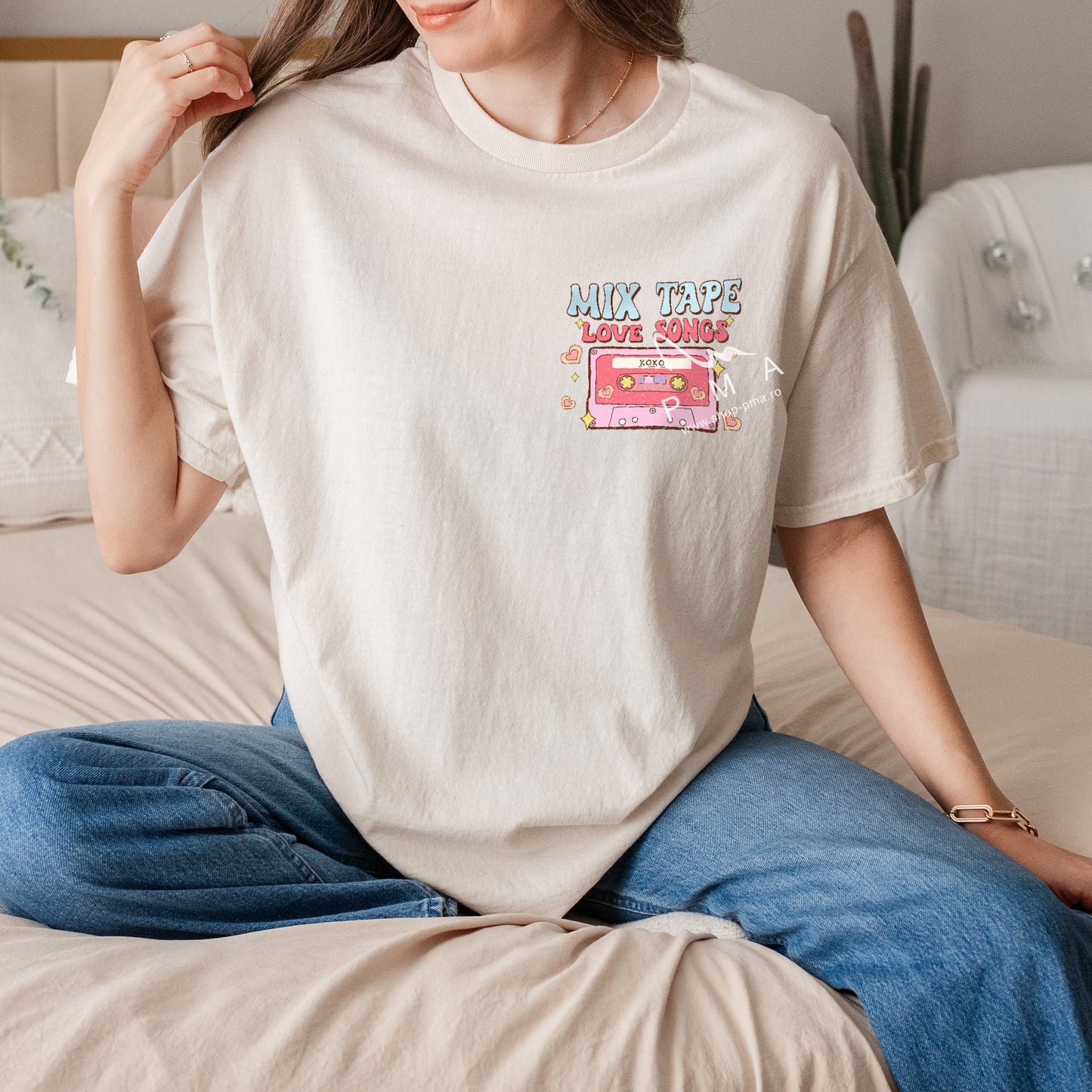 Hanorac/ Bluza/ Tricou printat Love songs-YOU&ME Collection