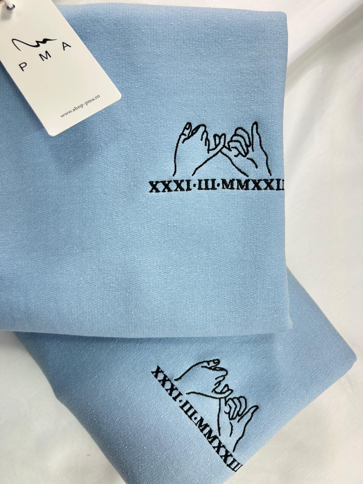 Set cuplu personalizat Pinky Promise