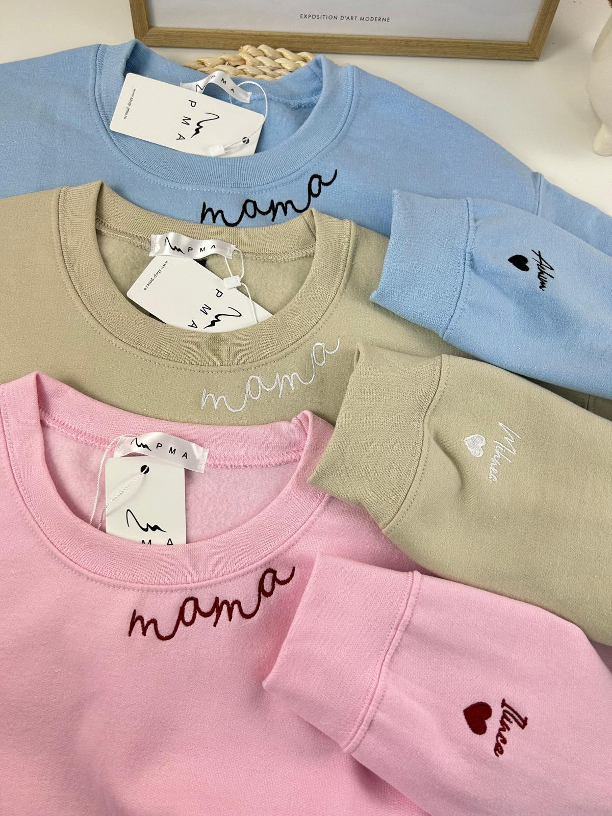Tricou/Bluza/Hanorac personalizat MAMA / TATA la baza gatului