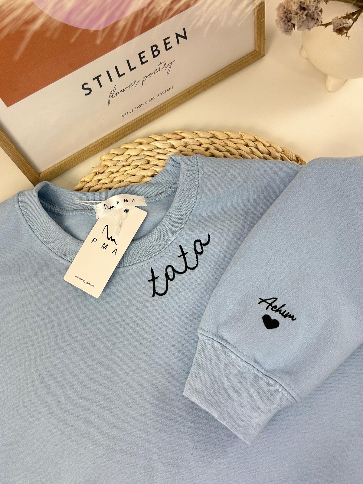 Tricou/Bluza/Hanorac personalizat MAMA / TATA la baza gatului