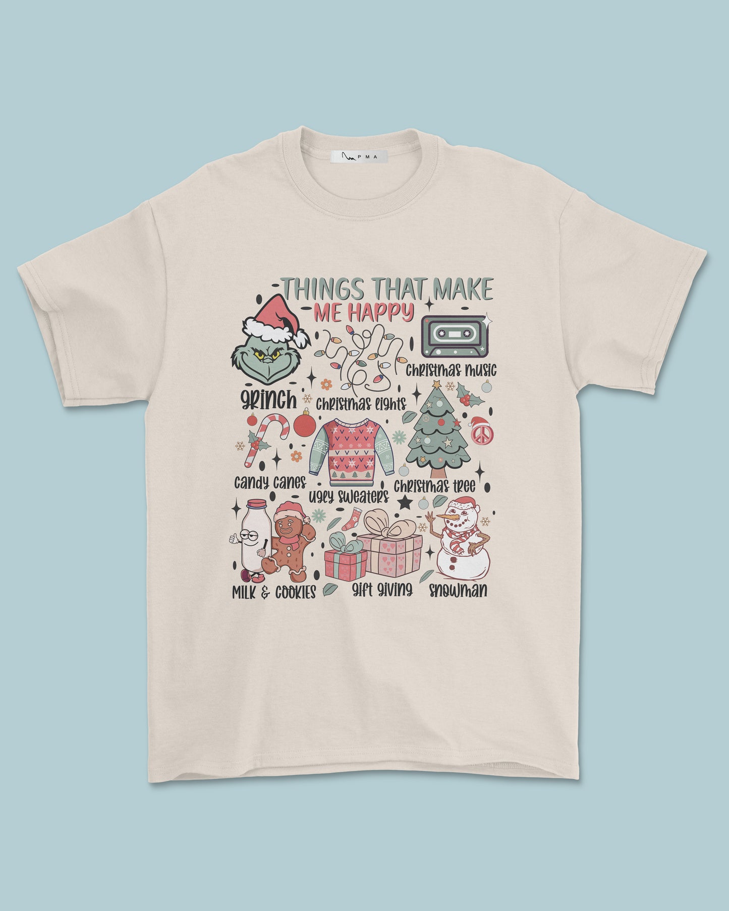 Hanorac/ Bluza/ Tricou printat Things That Make Me HAPPY